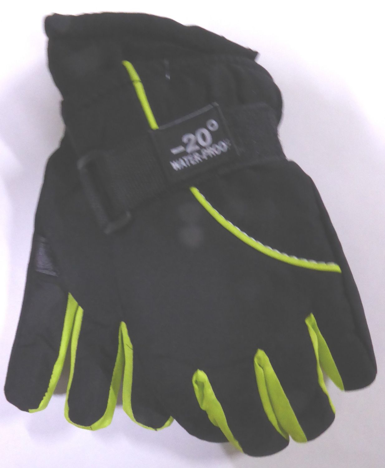 Marku Gloves AG249X Black/Lime Age 12-14